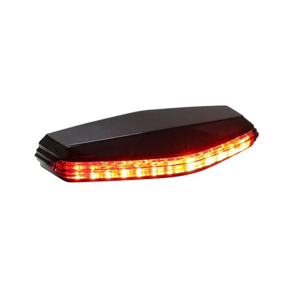 Fanale posteriore Stop led universale KOSO GT-06S vetro rosso