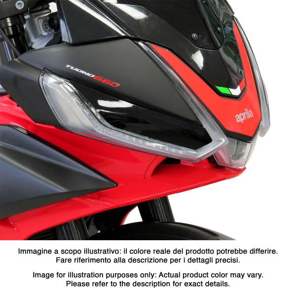 Lente coprifaro PowerBronze fume chiaro Aprilia Tuono 660 2020-2024