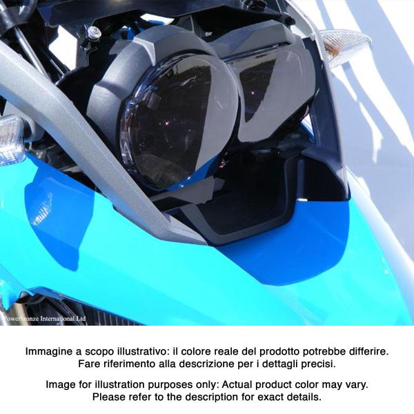PowerBronze clear LED headlights headlight protector BMW R1200GS 2013-2018