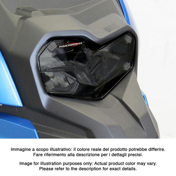 PowerBronze clear headlight protector BMW C400X 2018-2024