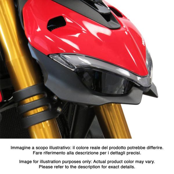 Lente coprifaro PowerBronze fume chiaro Ducati Streetfighter V4/S 2020-2024