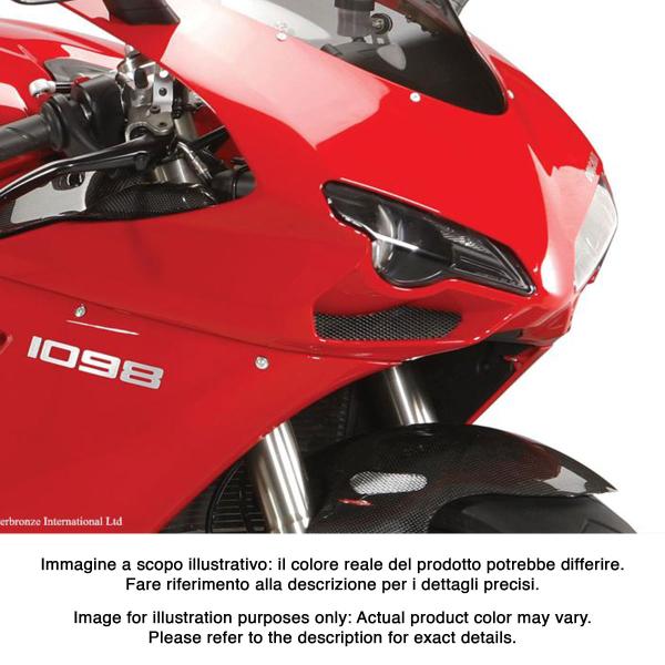 PowerBronze clear headlight protector Ducati 848 2008-2010