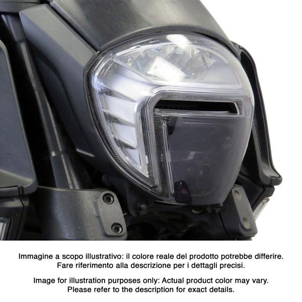 Lente coprifaro PowerBronze fume chiaro Ducati Diavel 1200 2015-2018