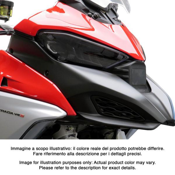 PowerBronze clear headlight protector Ducati Multistrada V4 Pikes Peak 2021-2024