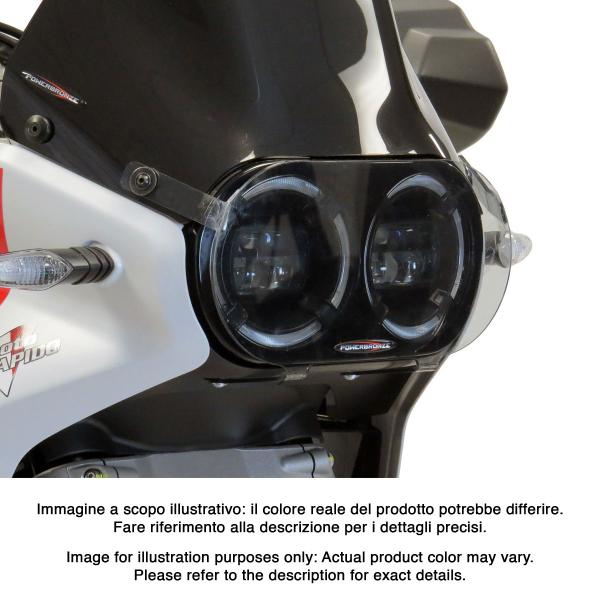 Lente coprifaro con supporti PowerBronze trasparente Ducati DesertX/Rally 2022-2025