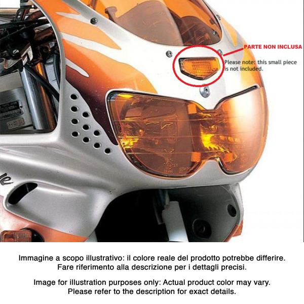 Lente coprifaro PowerBronze giallo Honda CBR900RR 1994-1997