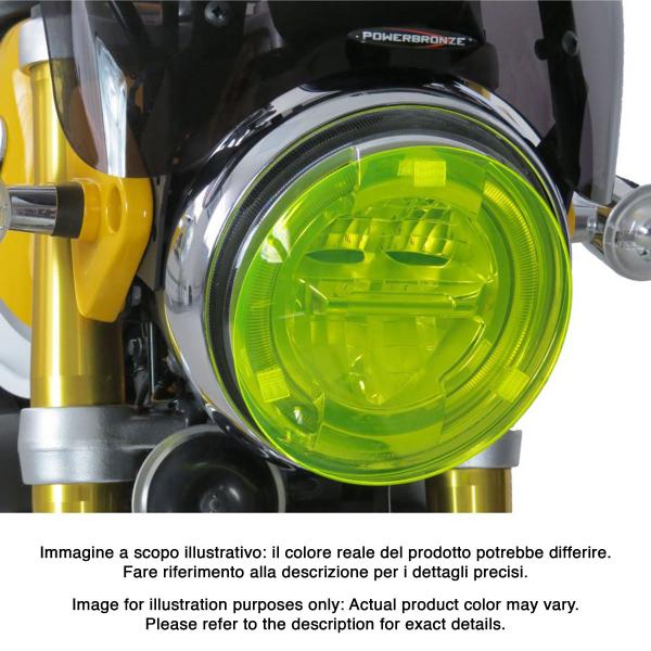 Lente coprifaro PowerBronze giallo Honda Monkey 125 2018-2024