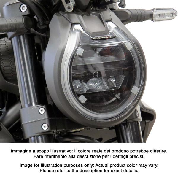 PowerBronze clear headlight protector BMW R1100GS 1994-2000