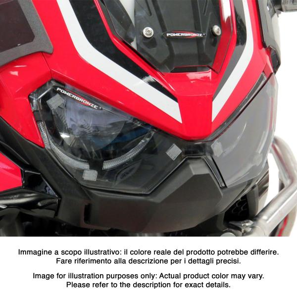 Lente coprifaro PowerBronze trasparente Honda Africa Twin 1100 2020-2023