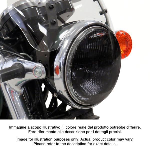 Lente coprifaro PowerBronze trasparente Kawasaki W800 2013-2020