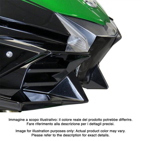 Lente coprifaro PowerBronze fume chiaro luci principali Kawasaki H2SX/SE 2018-2022