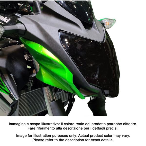 Lente coprifaro PowerBronze fume chiaro Kawasaki Z125 2019-2024