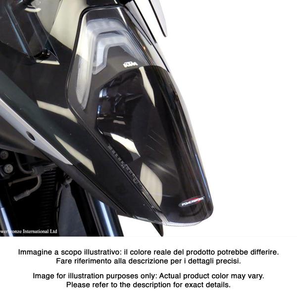 PowerBronze clear headlight protector KTM SuperDuke 1290GT 2016-2018