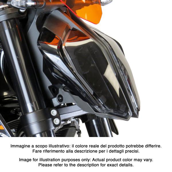 Lente coprifaro PowerBronze giallo KTM Duke 125 2017-2023