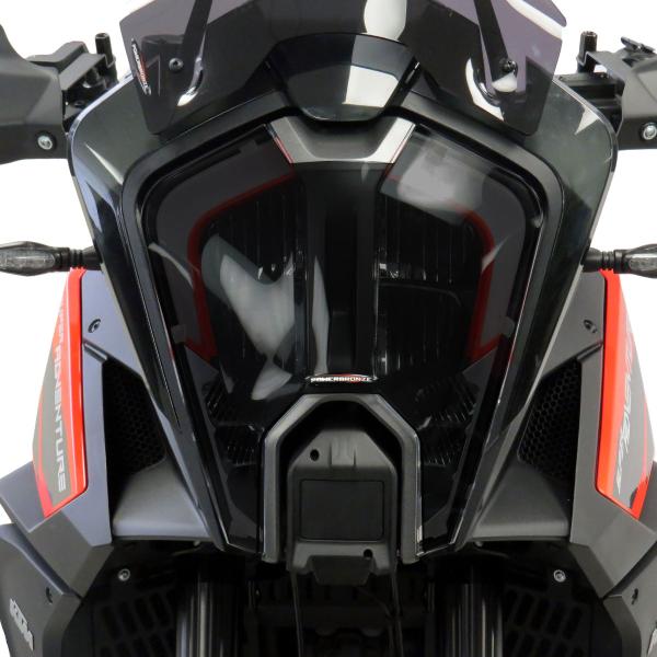 Lente coprifaro intera PowerBronze fume chiaro KTM SuperAdventure 1290S 2021-2024