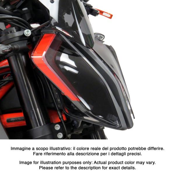 Lente coprifaro PowerBronze fume scuro KTM SuperDuke 1290R/RR 2020-2024
