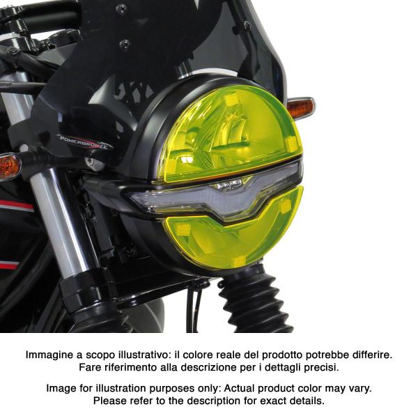 Lente coprifaro PowerBronze fume chiaro Moto Guzzi V7III Stone/Stone Night 2021-2023