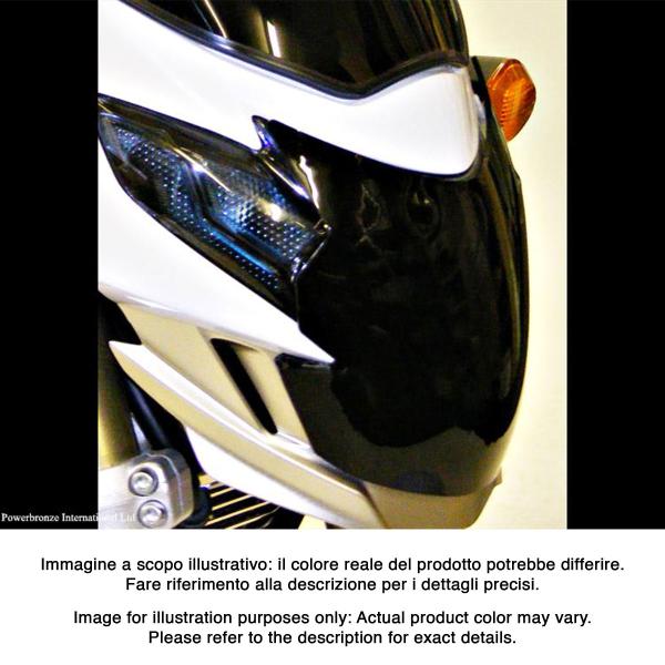 PowerBronze clear headlight protector Suzuki GSR750 2011-2016