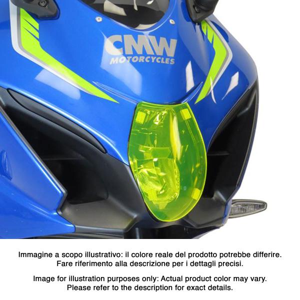 Lente coprifaro PowerBronze giallo Suzuki GSXR1000/R 2017-2023