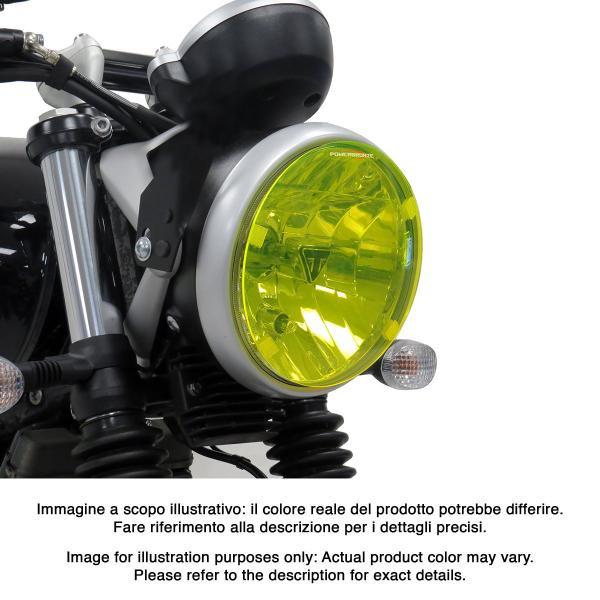 Lente coprifaro PowerBronze fume chiaro Triumph T100 2008-2015