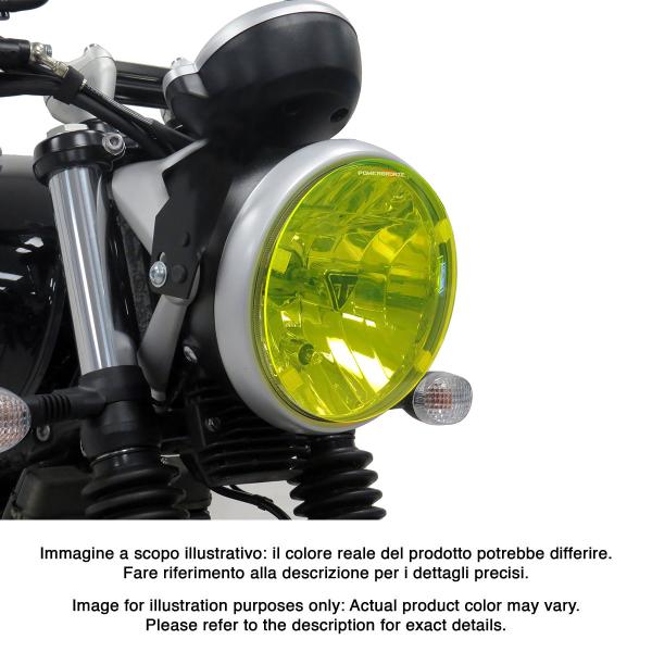 Lente coprifaro PowerBronze fume scuro Triumph Street Cup 900 2017-2019