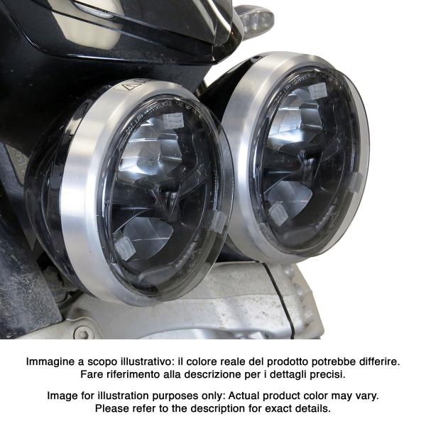 PowerBronze clear headlight protector Triumph Rocket III 2020-2021