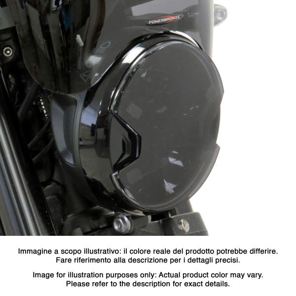 Lente coprifaro PowerBronze fume chiaro Triumph Trident 660 2021-2025