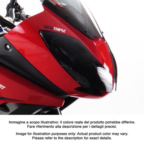 Lente coprifaro PowerBronze fume chiaro Triumph Tiger 1050 2007-2014