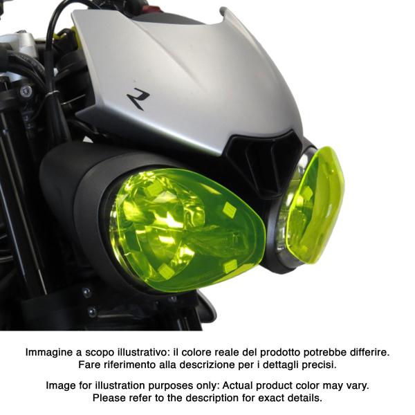 Lente coprifaro PowerBronze fume chiaro Triumph Street Triple 765R 2017-2018