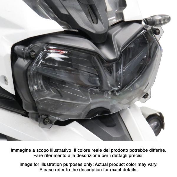 PowerBronze clear headlight protector Triumph Tiger 1200XRT 2018-2020