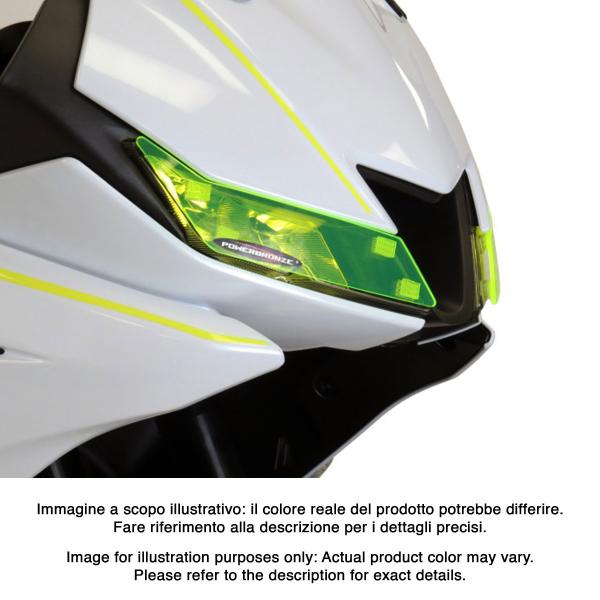 Lente coprifaro PowerBronze giallo Yamaha YZF R125 ABS 2019-2024