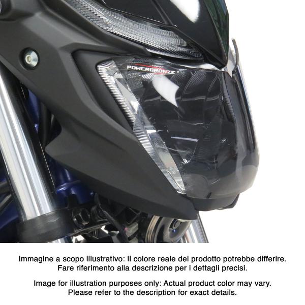 Lente coprifaro PowerBronze giallo Yamaha MT03 2016-2019