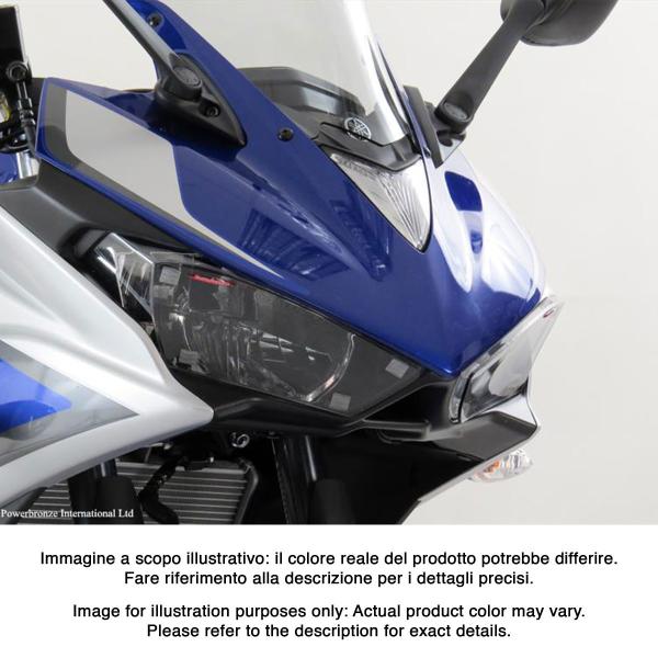 Lente coprifaro PowerBronze giallo Yamaha R3 2015-2017