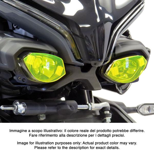 Lente coprifaro PowerBronze giallo Yamaha MT10 2022-2024