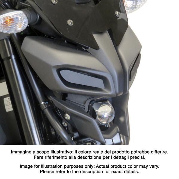 PowerBronze clear headlight protector Yamaha MT125 ABS 2020-2024