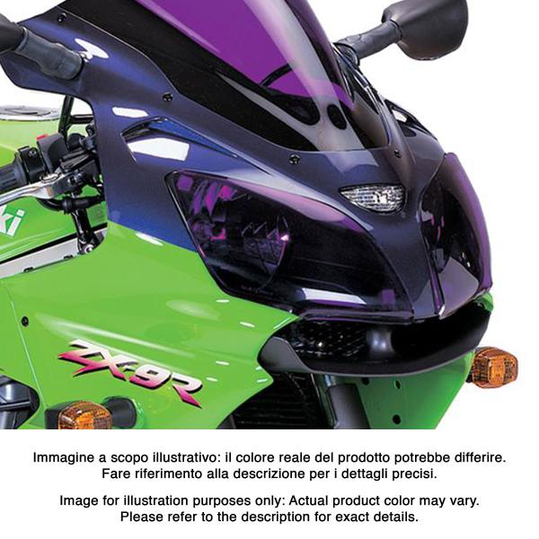 PowerBronze fluorescent green headlight protector Kawasaki ZX6R 2000-2001