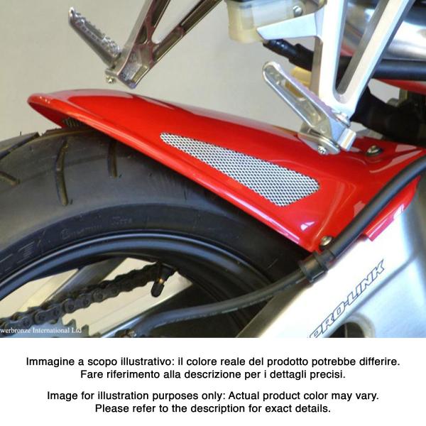 Powerbronze rear hugger black with silver mesh Honda CBR600RR 2005-2017