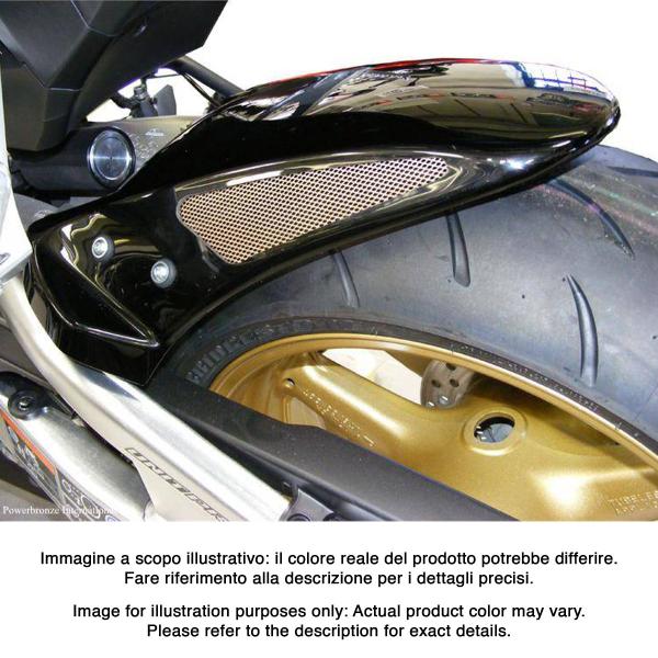 Powerbronze rear hugger carbon look with silver mesh Honda CBR1000RR 2008-2016