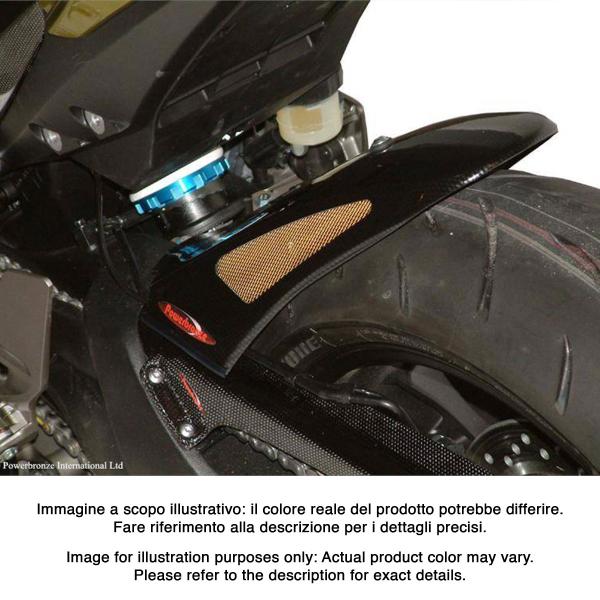Powerbronze rear hugger carbon look with silver mesh Honda CB1000R 2008-2017