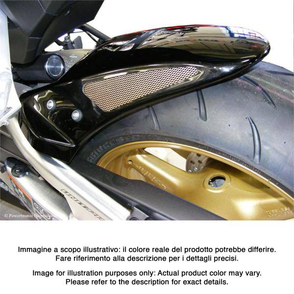 Powerbronze rear hugger carbon look with silver mesh Honda CBR1000RR 2008-2016
