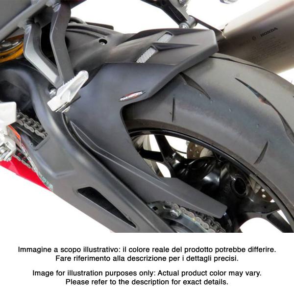 Powerbronze rear hugger carbon look with silver mesh Honda CBR1000RR-R 2020-2024