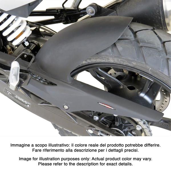 Powerbronze rear hugger matt black BMW G310R 2016-2025