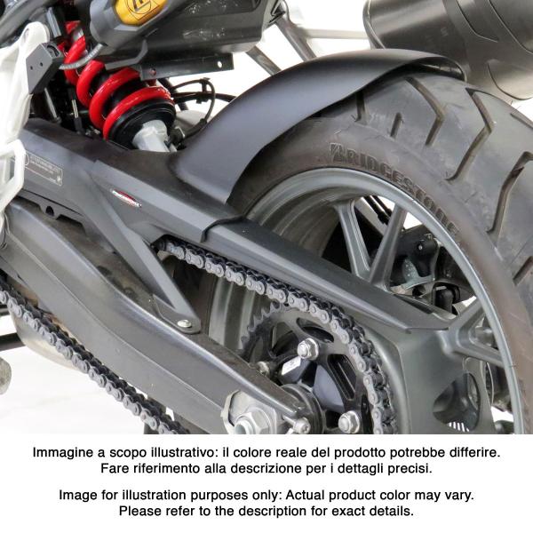 Powerbronze rear hugger matt black BMW F750GS 2018-2024