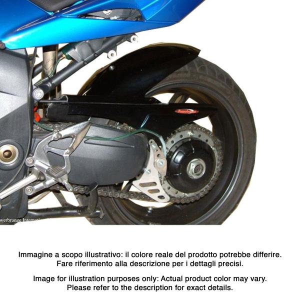 Powerbronze rear hugger gloss black Triumph Sprint ST 1050 2005-2012