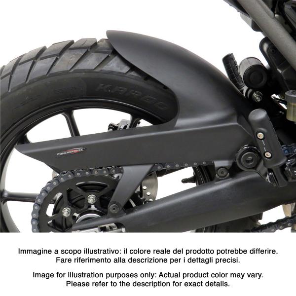 Powerbronze rear hugger carbon look Triumph Scrambler 400X 2024