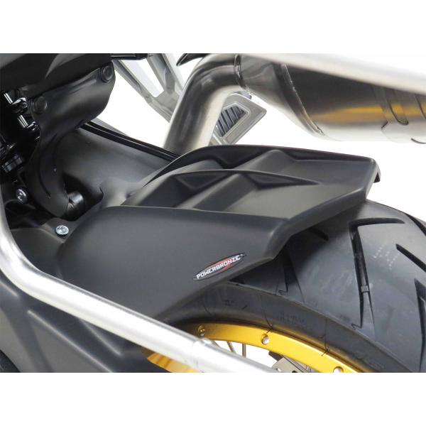 Powerbronze rear hugger gloss black Voge 900DSX Valico 2024-2025