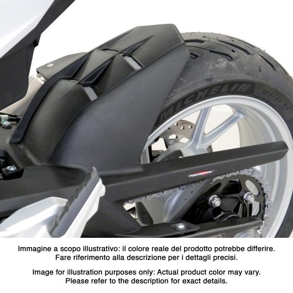 Powerbronze rear hugger carbon look with silver mesh BMW F900R 2020-2025