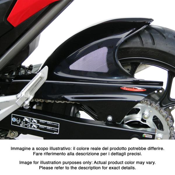 Powerbronze rear hugger black with silver mesh Honda Integra 700 DCT ABS 2012-2013