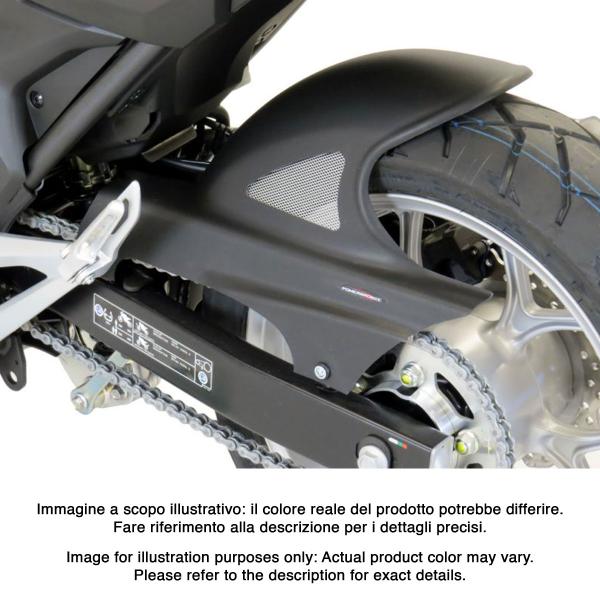 Powerbronze rear hugger black with silver mesh Honda NC750X 2021-2025
