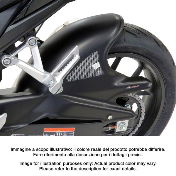 Powerbronze rear hugger black with silver mesh Honda CB500F 2022-2024
